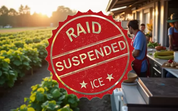 Приостановка рейдов ICE в аграрных и гостиничных отраслях