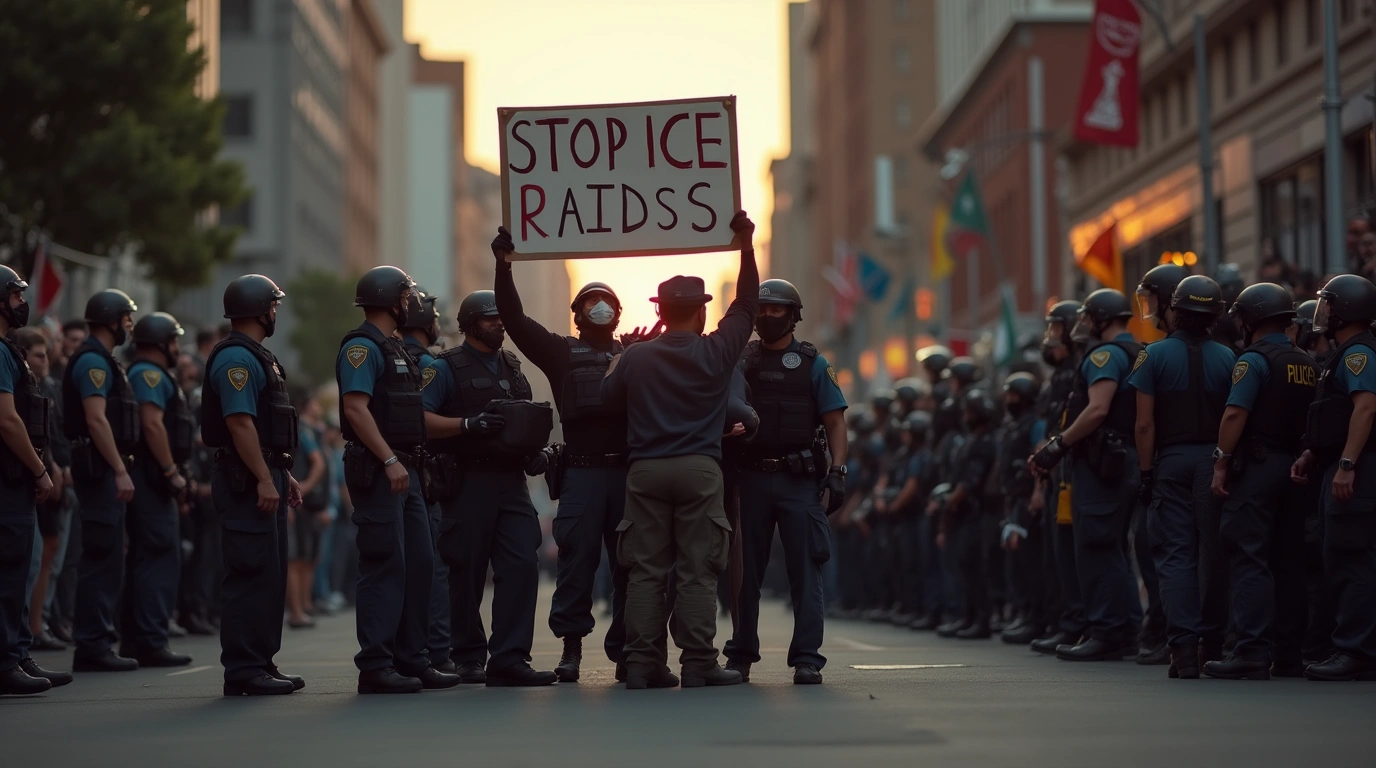 Массовые рейды ICE в Лос-Анджелесе и протесты — ситуация на 13 июня