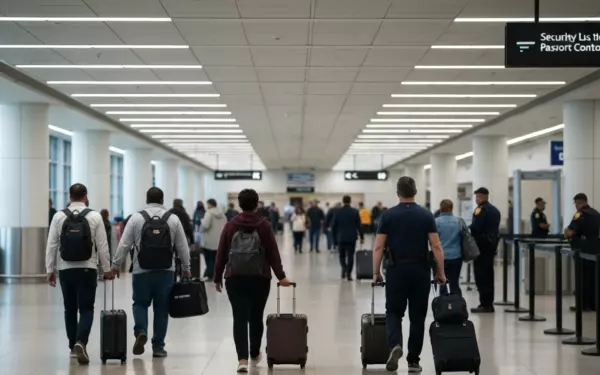 Задержание исследовательницы ICE в аэропорту BWI