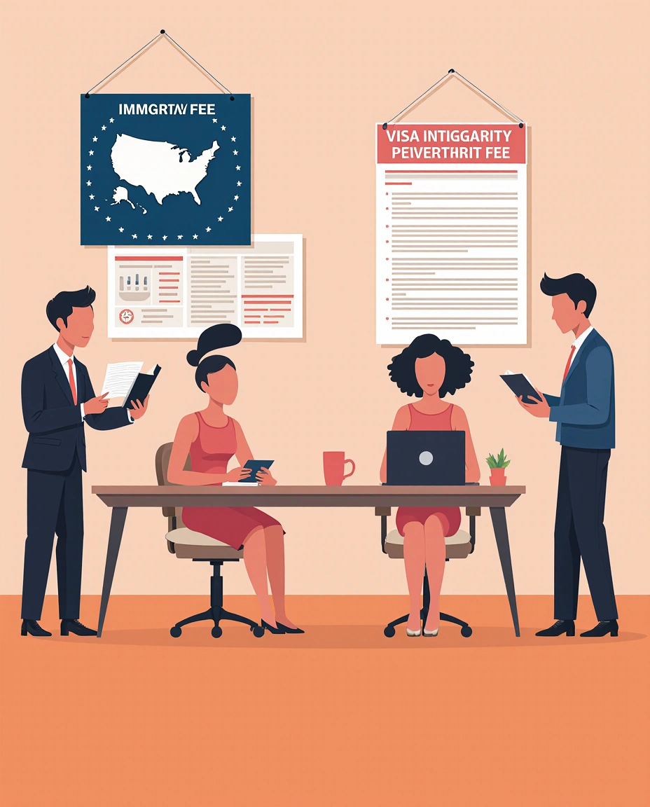 USCIS повысил сборы и готовит Visa Integrity Fee с октября 2025