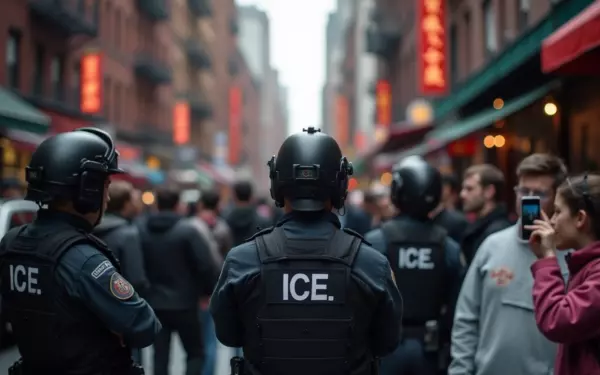 Портал для фиксации операций U.S. Immigration and Customs Enforcement в Нью-Йорке