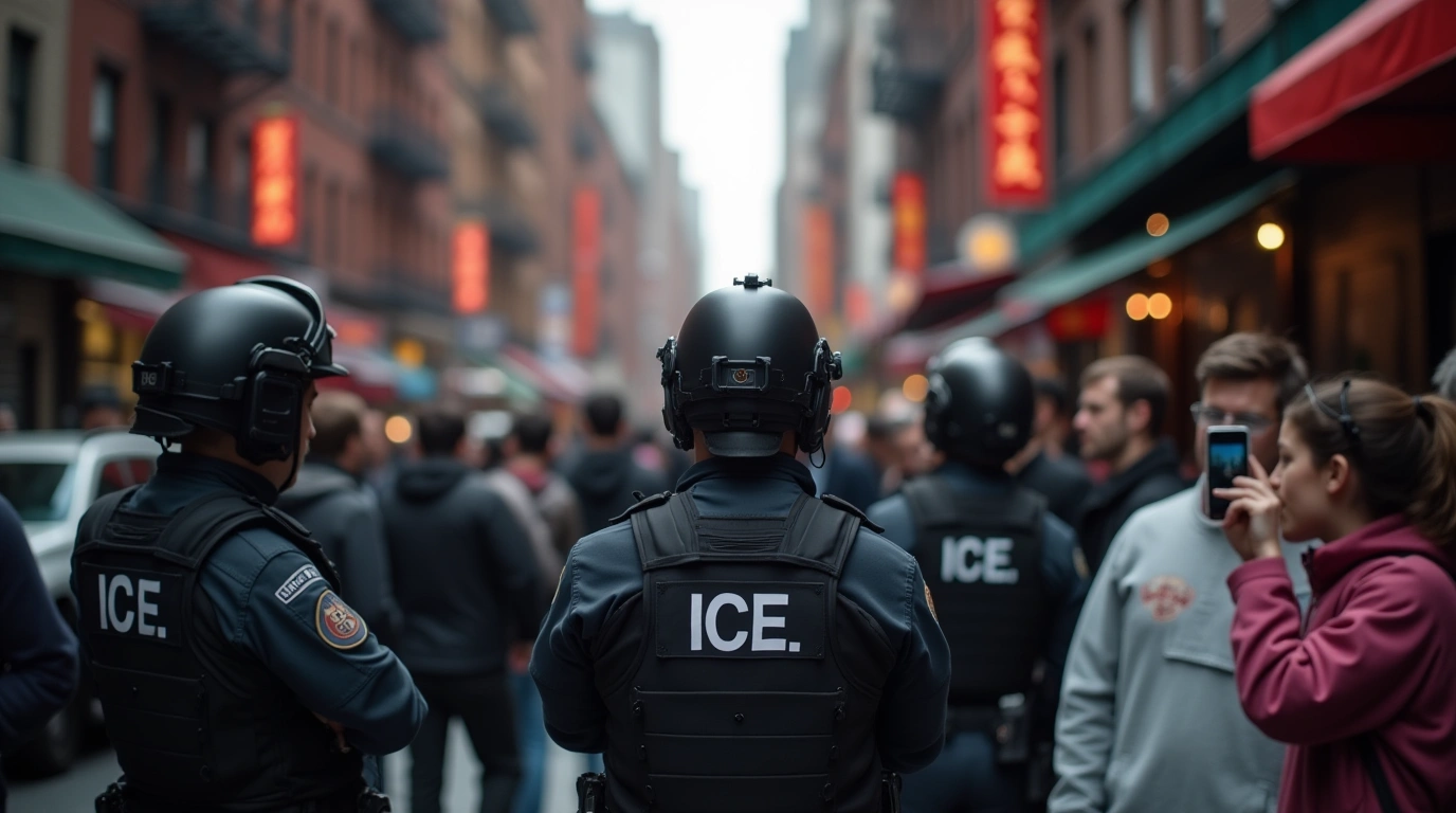 Портал для фиксации операций U.S. Immigration and Customs Enforcement в Нью-Йорке